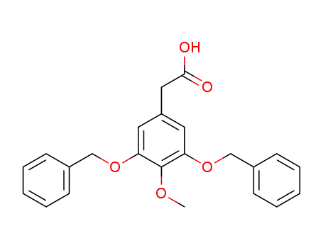 2-(3,5-bis(benzyloxy)-4-methoxyphenyl)acetic acid