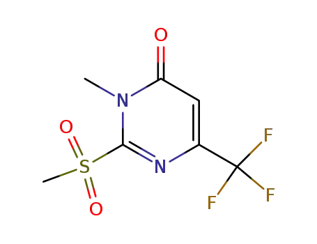 3-methyl-2-methylsulfonyl-6-trifluoromethyl-4(3H)-pyrimidinone