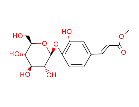 methyl 4-O-β-glucopyranosyl-(E)-caffeate