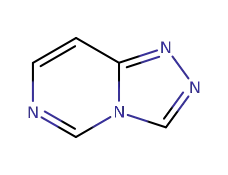 Molecular Structure of 274-81-7 (1,2,4-Triazolo[4,3-c]pyrimidine(9CI))