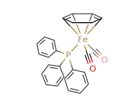 dicarbonyl(triphenylphosphine)(η(4)-cyclohexa-1,3-diene)iron