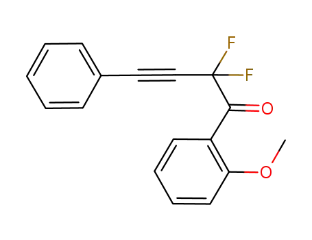 2,2-difluoro-1-(2-methoxyphenyl)-4-phenyl-3-butyn-1-one