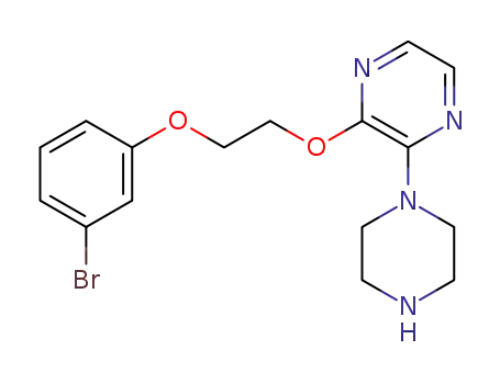 2-(3-Bromophenoxy)ethyl 3-(1-Piperazinyl)-2-pyrazinyl Ether
