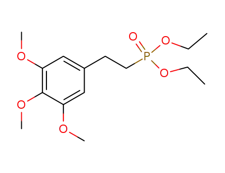[2-(3,4,5-trimethoxy-phenyl)-ethyl]-phosphonic acid diethyl ester
