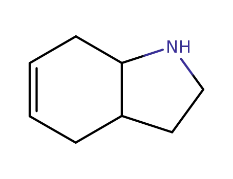 Molecular Structure of 100860-02-4 (Indoline, 3a,4,7,7a-tetrahydro- (6CI))