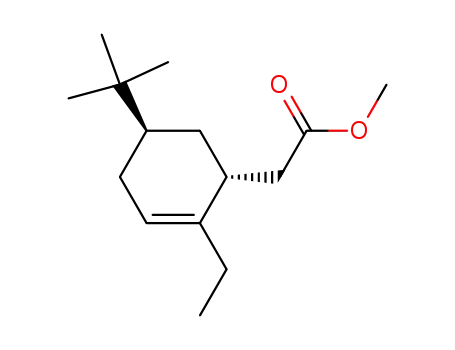 ((1R,5R)-5-tert-Butyl-2-ethyl-cyclohex-2-enyl)-acetic acid methyl ester