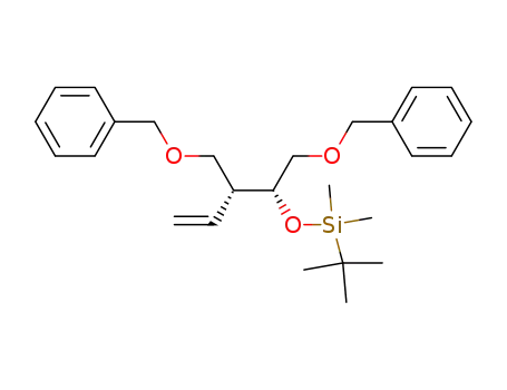 ((1R,2R)-1,2-Bis-benzyloxymethyl-but-3-enyloxy)-tert-butyl-dimethyl-silane