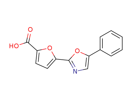 5-(5-phenyloxazol-2-yl)furan-2-carboxylic acid