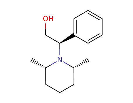 (-)-(2'R)-((2R,6S)-2,6-dimethylpiperidin-1-yl)-2'-phenylethanol
