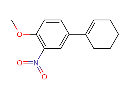 4-cyclohex-1-enyl-1-methoxy-2-nitro-benzene