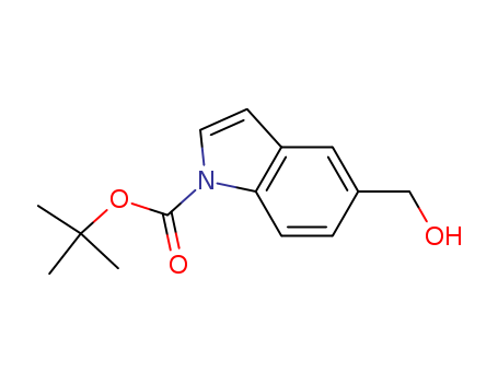 1H-Indole-1-carboxylic acid, 5-(hydroxymethyl)-, 1,1-dimethylethyl ester
