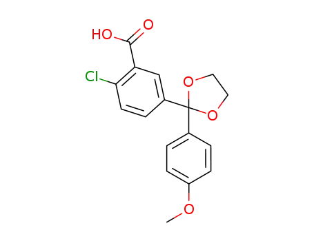 C<sub>17</sub>H<sub>15</sub>ClO<sub>5</sub>