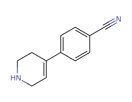 4-(1,2,3,6-tetrahydropyridin-4-yl)benzonitrile