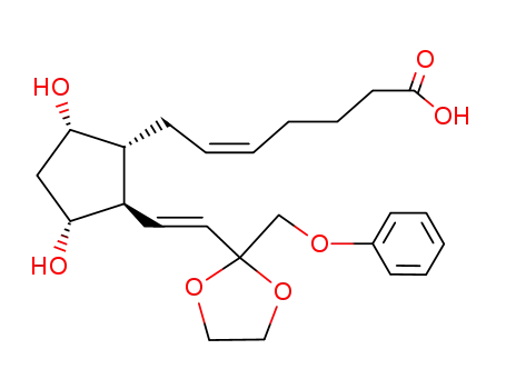 Molecular Structure of 59619-81-7 (Etiproston)