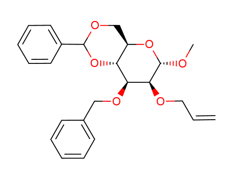 Methyl2-O-allyl-3-O-benzyl-4,6-O-benzylidene-a-D-mannopyranoside
