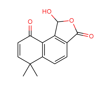 1-hydroxy-6,6-dimethyl-6H-naphtho[1,2-c]furan-3,9-(1H,6H)-dione