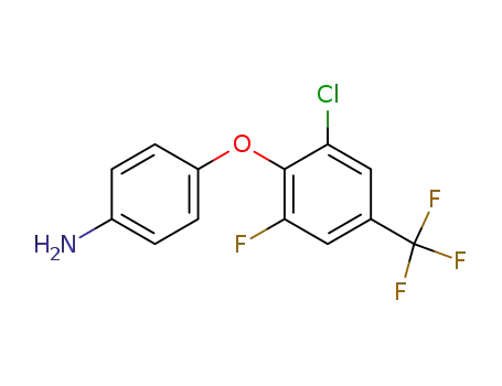 Benzenamine, 4-[2-chloro-6-fluoro-4-(trifluoromethyl)phenoxy]-