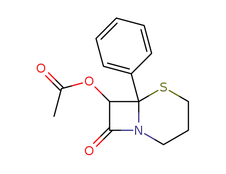7-acetoxy-6-phenyl-5-thia-1-azabicyclo[4.2.0]octan-8-one
