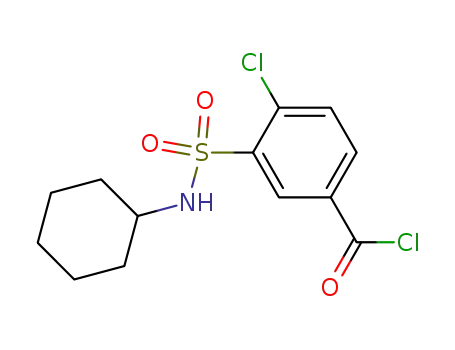 4-Chloro-3-cyclohexylsulfamoylbenzoylchloride