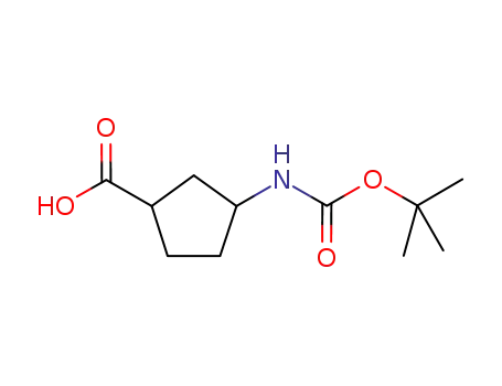 3-((tert-Butoxycarbonyl)amino)cyclopentanecarboxylic acid