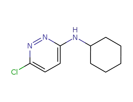 Molecular Structure of 1014-77-3 (6-Chloro-N-cyclohexylpyridazin-3-amine)