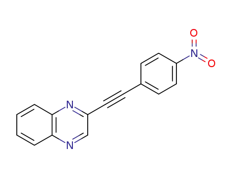 2-(4-nitro-phenylethynyl)-quinoxaline