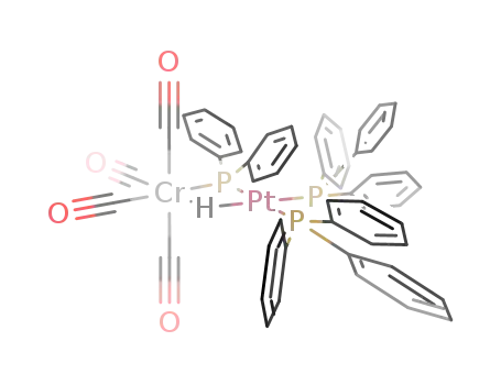 (CO)4Cr(μ-PPh2)(μ-H)Pt(PPh3)2