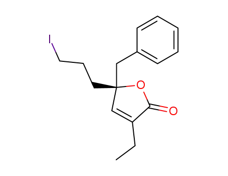 (S)-5-Benzyl-3-ethyl-5-(3-iodo-propyl)-5H-furan-2-one