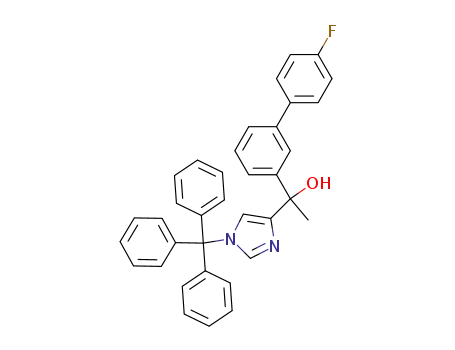 1-(4'-fluoro[1,1'-biphenyl]-3-yl)-1-(1-trityl-1H-imidazol-4-yl)-1-ethanol