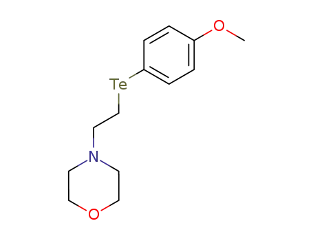 N-(2-(4-methoxyphenyltelluro)ethyl)morpholine