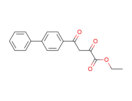 Molecular Structure of 41350-17-8 (ethyl 3-(4-phenylbenzoyl)-2-ketopropionate)