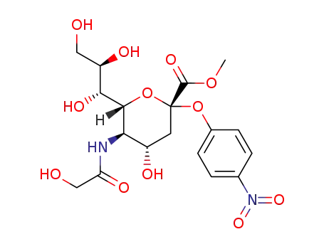 2-O-(p-니트로페닐)-α-DN-글리콜릴뉴라민산 메틸 에스테르