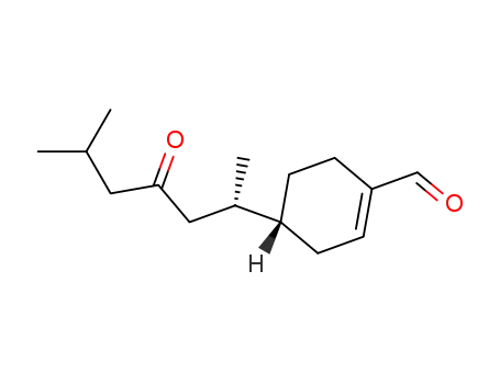 (R)-4-((S)-1,5-Dimethyl-3-oxo-hexyl)-cyclohex-1-enecarbaldehyde
