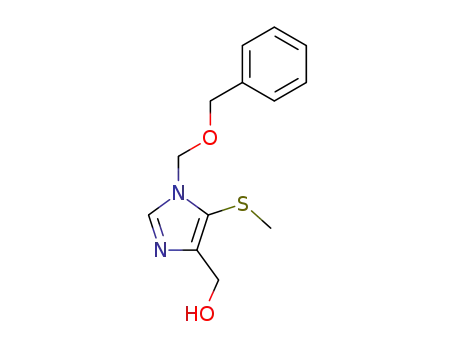 1-<(benzyloxy)methyl>-4-hydroxymethyl-5-(thiomethyl)imidazole