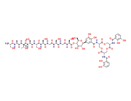 C<sub>65</sub>H<sub>85</sub>N<sub>13</sub>O<sub>37</sub>