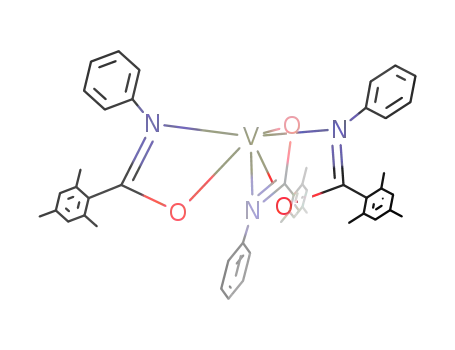 tris-(OC(mesityl)N(C<sub>6</sub>H<sub>5</sub>))vanadium(III)