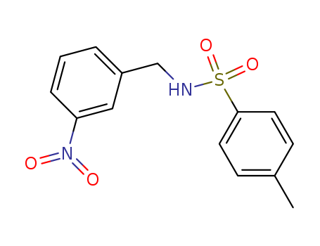 Benzenesulfonamide,4-methyl-N-[(3-nitrophenyl)methyl]- cas  17400-36-1