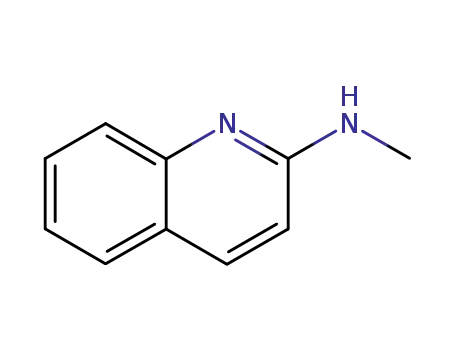 Molecular Structure of 52430-43-0 (N-methylquinolin-2-amine)
