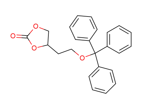 4-(2-trityloxy-ethyl)-[1,3]dioxolan-2-one