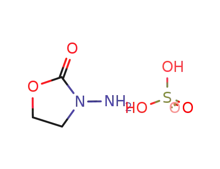 Molecular Structure of 32957-26-9 (3-AMINO-2-OXAZOLIDINONE SULFATE)