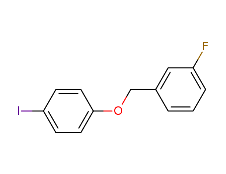 1-fluoro-3-((4-iodophenoxy)methyl)benzene