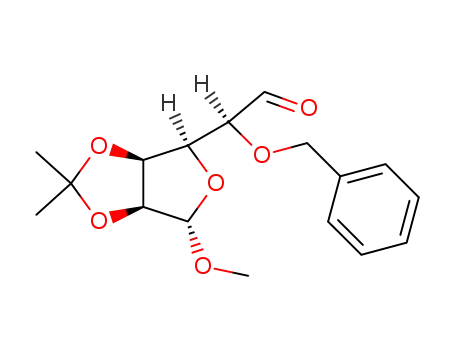 methyl 5-O-benzyl-2,3-O-isopropylidene-α-D-manno-hexodialdo-1,4-furanoside