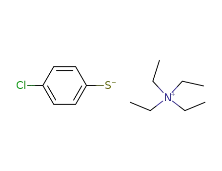 tetraethylammonium p-chlorothiophenolate