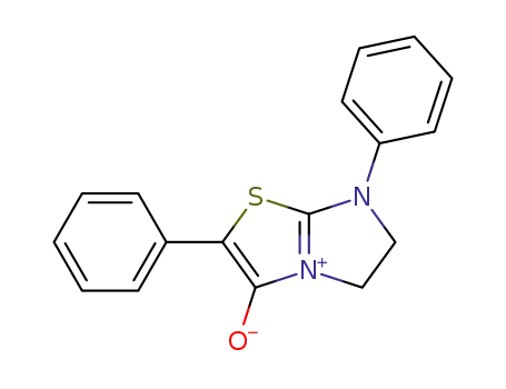 2,7-Diphenyl-5H,6H,7H-imidazole[2,1-b]-1,4-thiazolium-3-thiolate
