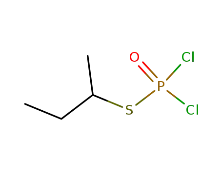 Molecular Structure of 63525-20-2 (Phosphorodichloridothioic acid S-sec-butyl ester)