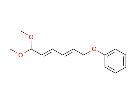 ((2E,4E)-6,6-Dimethoxy-hexa-2,4-dienyloxy)-benzene
