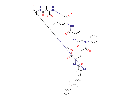 cyclo<Adda-D-iso-Glu(OMe)-N-(cyclohexyl)-Gly-D-Ala-L-Leu-D-β-Me-iso-Asp(OMe)-L-Ala>