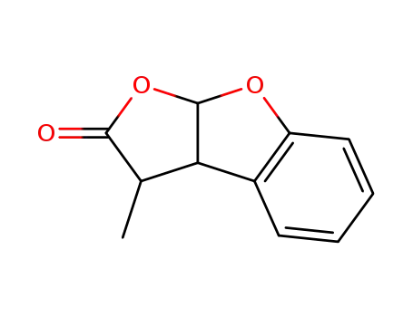3-methyl-3,3a,8a-trihydrobenzo[b]furano[3,2-d]furan-2-one