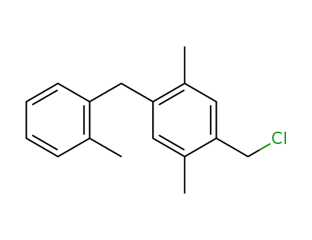 1-Chloromethyl-2,5-dimethyl-4-(2-methyl-benzyl)-benzene