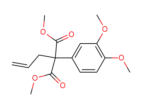 allyl-(3,4-dimethoxy-phenyl)-malonic acid dimethyl ester